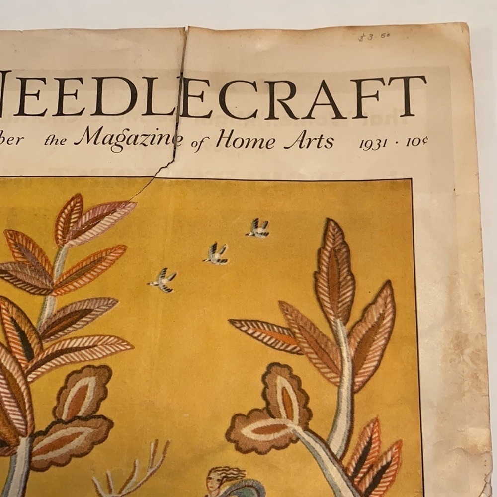 Vintage Set of 2 Needlecraft the Magazine of Home Arts Magazine May October 1931 - Picture 10 of 16